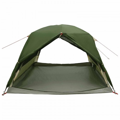 Backpacking Telt Grøn 2-personers 185T Polyester med PU Coating