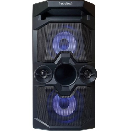 Rebeltec SoundBox 480 bærbar Bluetooth-stereohøjttaler - Sort, 50 W RMS