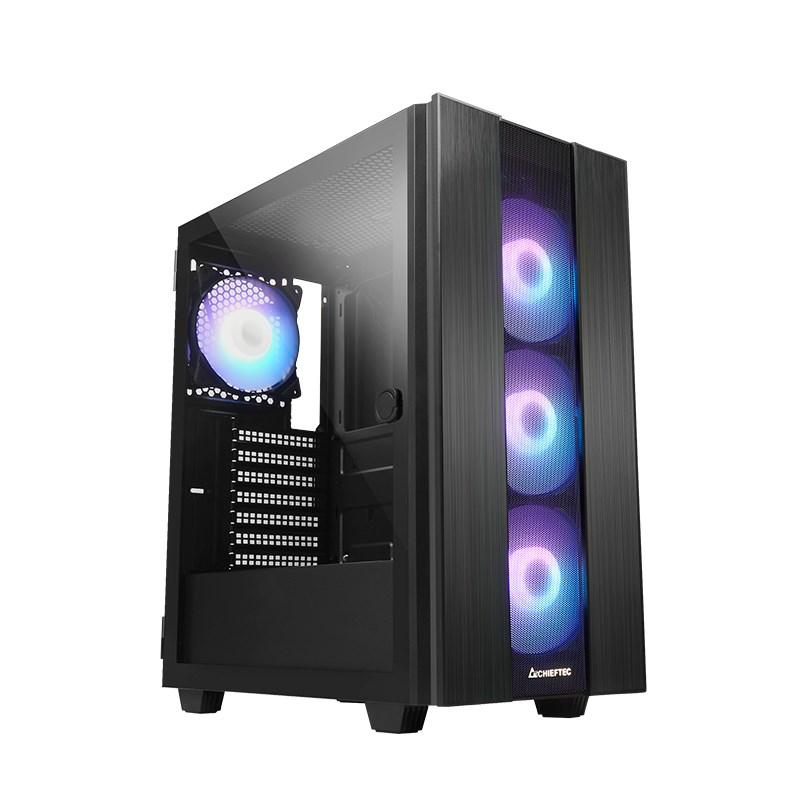 Chieftec Gamer Series Hunter 2 - Kabinet - Tower - Sort