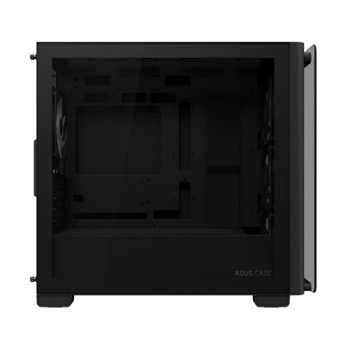 ASUS A23 Plus TG ARGB - Micro Tower kabinet, sort