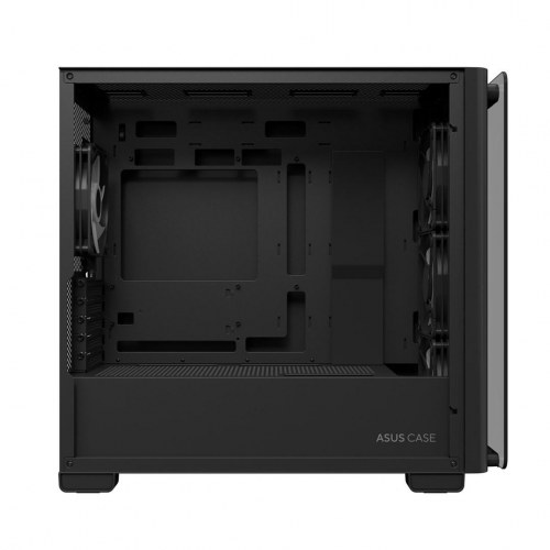 ASUS A23 Plus TG ARGB - Micro Tower kabinet, sort
