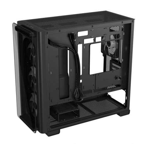 ASUS A23 Plus TG ARGB - Micro Tower kabinet, sort