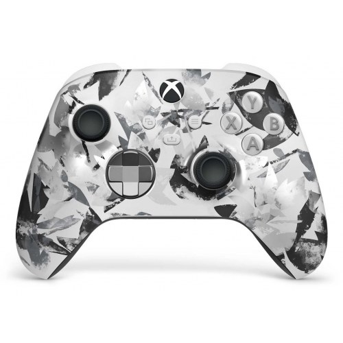 Microsoft Xbox Wireless Controller - Storm Breaker Special Edition, sort/hvid - trådløs Bluetooth gamepad til Xbox Series X|S, Xbox One, PC, Android og iOS