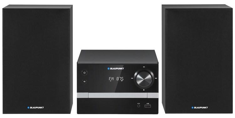 Blaupunkt MS9BT mikrosystem - sort stereoanlæg med FM