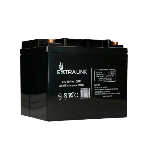 Extralink AGM-akkumulator 12 V 40 Ah - vedligeholdelsesfri