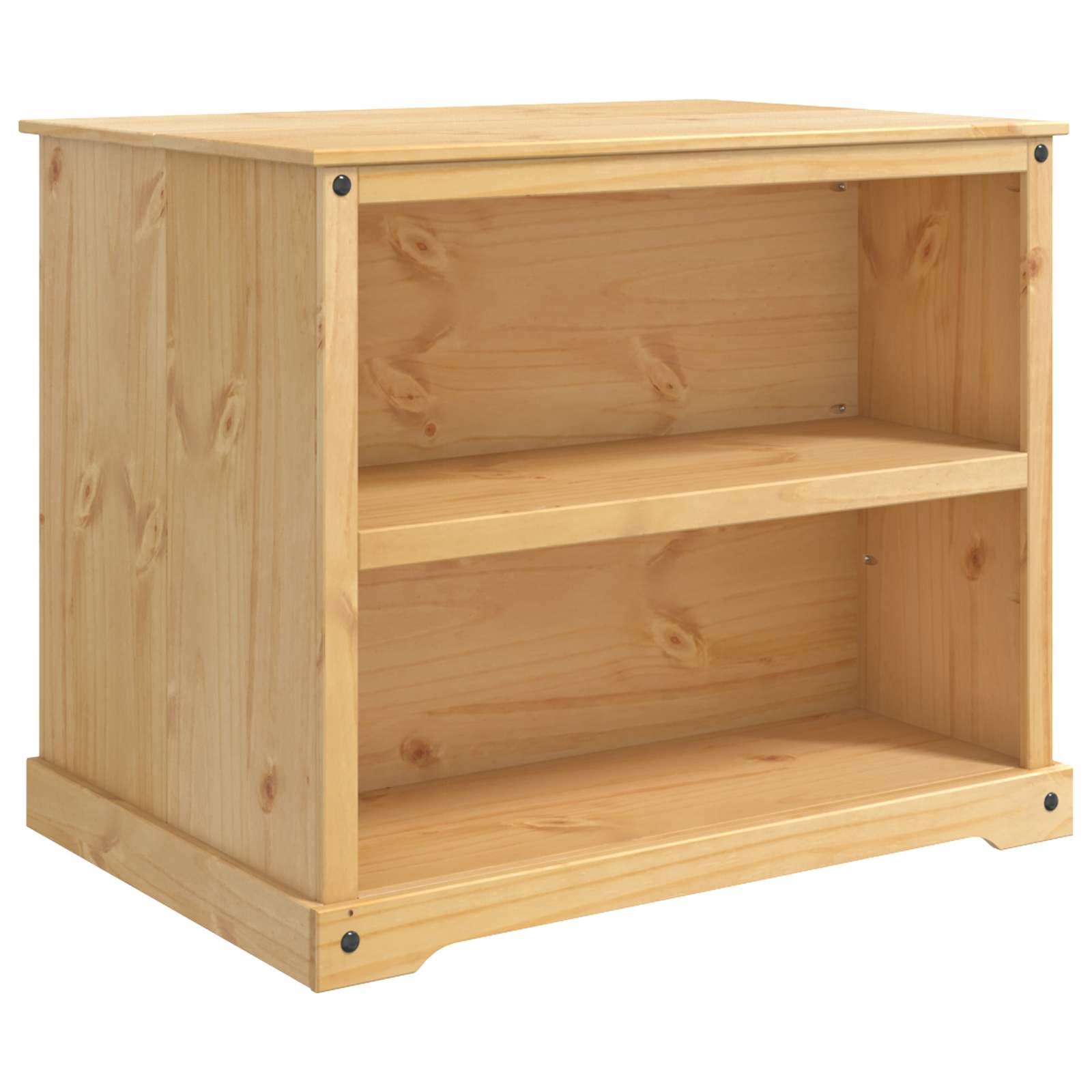 Køkkenvogn 2 stk Honning Voks 112 x 77 x 91,5 cm Massiv fyr