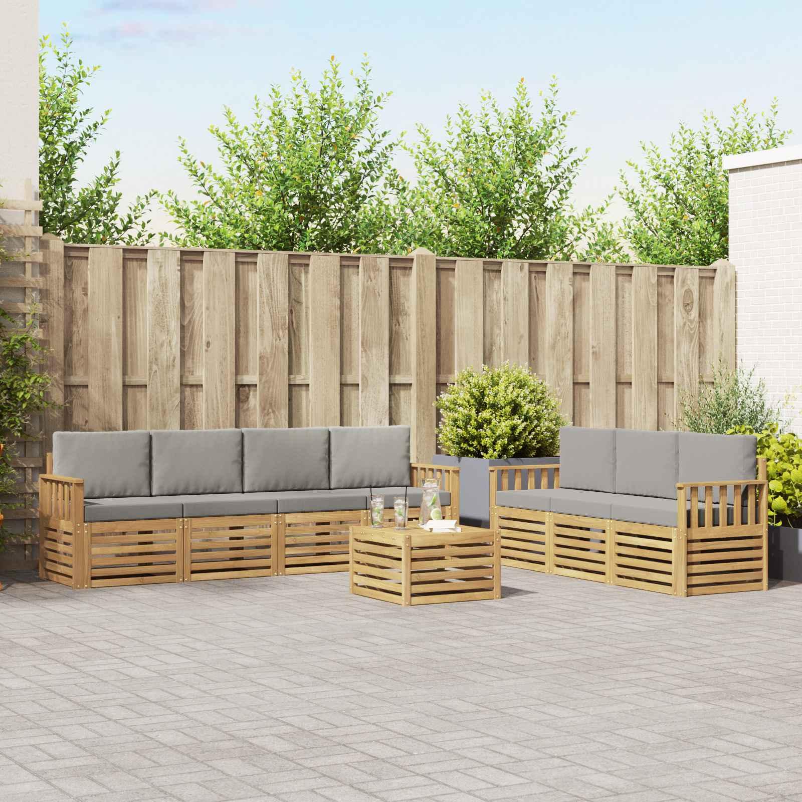 Sofasæt Massivt Akacietræ