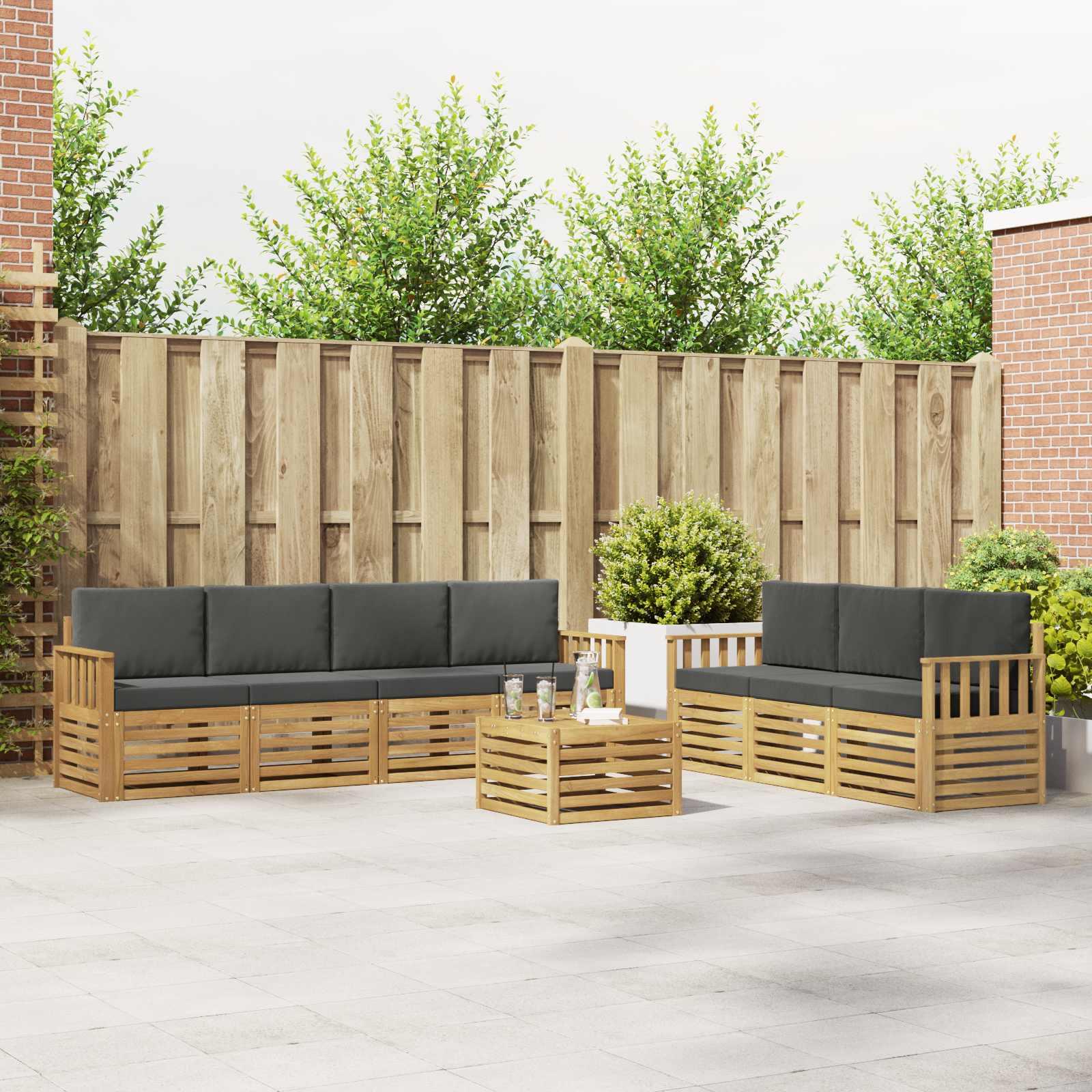Sofasæt Massivt Akacietræ