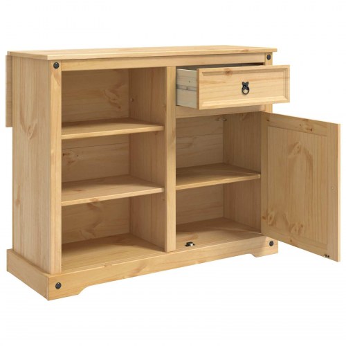 Køkkenvogn 2 stk Honning Voks 112 x 70 x 91,5 cm Massiv fyr