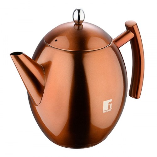Bergner tekande i rustfrit stål - kobber, 1,75 l