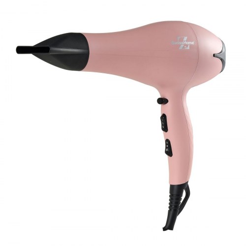 SwissHome Softly hårtørrer - Pink, 2400 W ionfunktion