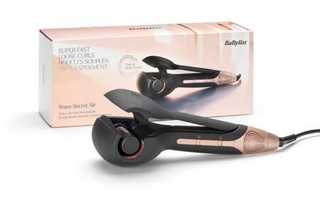 BaByliss Wave Secret Air C1900E krøllejern - Warm Black, 2,5 m ledning