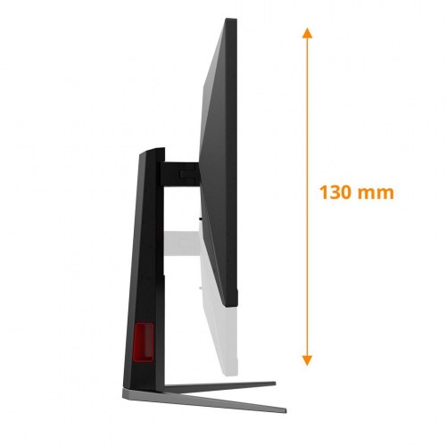 AOC 27G4HA 27" Full HD gaming-skærm - 200 Hz Fast IPS, sort/rød
