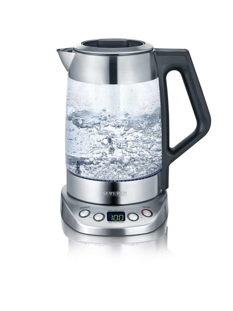 SEVERIN WK 3479 elkedel 1,7 l - 3.000 W, sort/rustfrit stål
