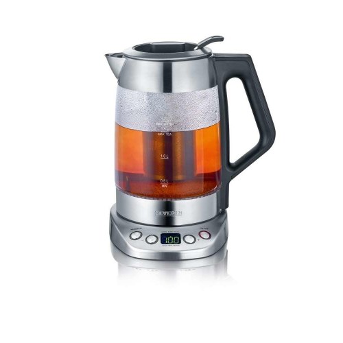 SEVERIN WK 3479 elkedel 1,7 l - 3.000 W, sort/rustfrit stål