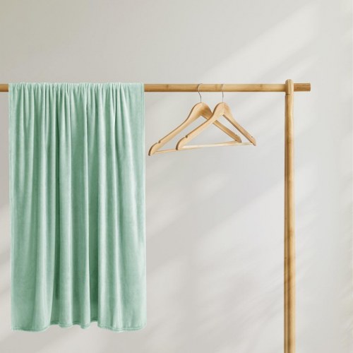 DecoKing MIC fleecetæppe - mint, mikrofiber, 150 × 200 cm