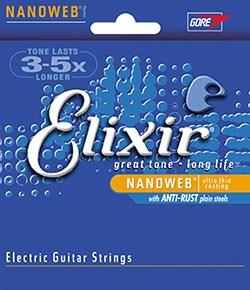 Elixir 12052 Nanoweb Light 10-46 - elguitarstrenge