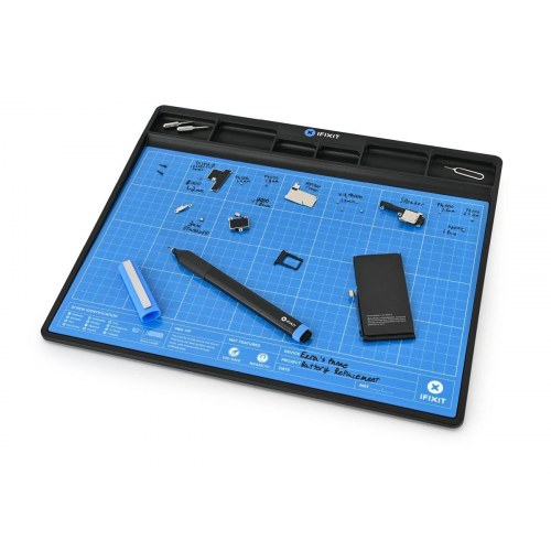 iFixit FixMat - magnetisk ESD-sikker arbejdsmåtte, blå