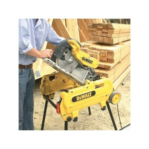 DeWALT D27107XPS-QS bordrundsav med understel og hjul