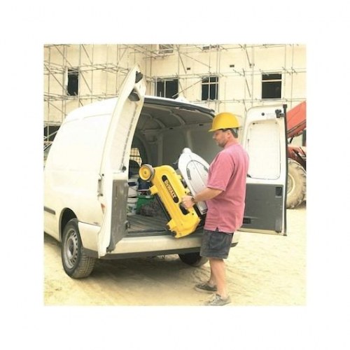 DeWALT D27107XPS-QS bordrundsav med understel og hjul