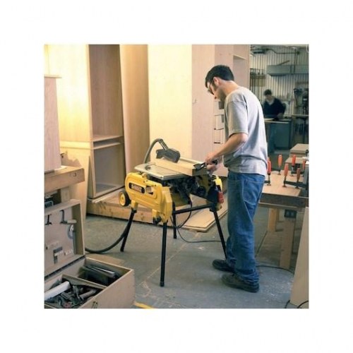 DeWALT D27107XPS-QS bordrundsav med understel og hjul
