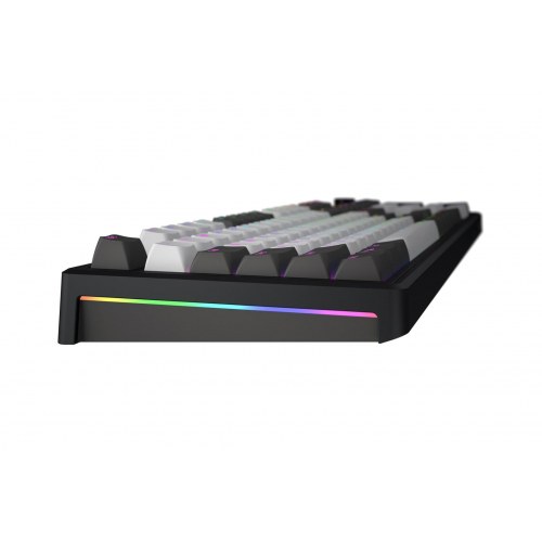 Hator Skyfall Pro Wireless 100 - mekanisk gaming-tastatur med RGB og trådløs/USB, US QWERTY - sort/grå