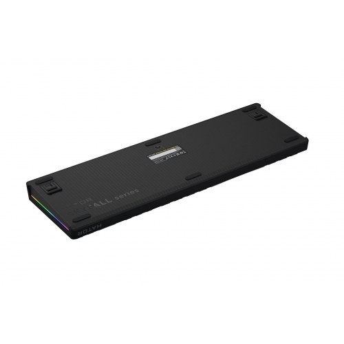 Hator Skyfall Pro Wireless 100 - mekanisk gaming-tastatur med RGB og trådløs/USB, US QWERTY - sort/grå