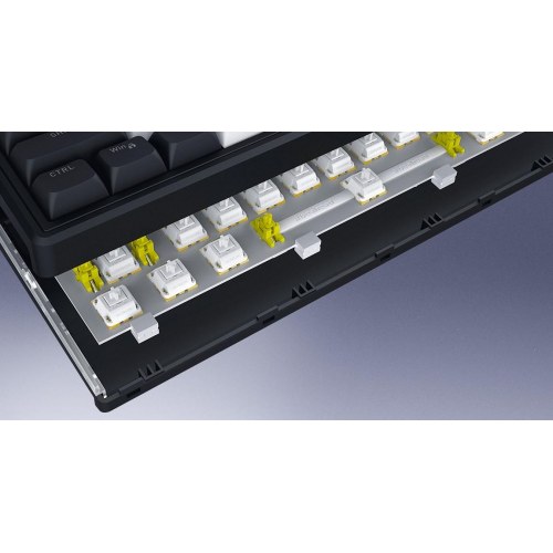 Hator Skyfall Pro Wireless 100 - mekanisk gaming-tastatur med RGB og trådløs/USB, US QWERTY - sort/grå