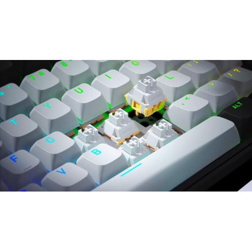 Hator Skyfall Pro Wireless 100 - mekanisk gaming-tastatur med RGB og trådløs/USB, US QWERTY - sort/grå