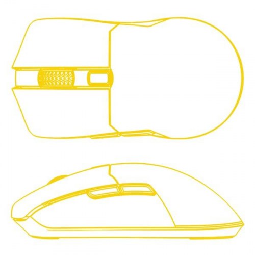 Pulsar 3 Wireless gaming-mus - hvid, optiske Yellow 100M-switche, PixArt PMW 3311
