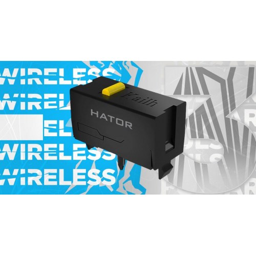 Pulsar 3 Wireless gaming-mus - hvid, optiske Yellow 100M-switche, PixArt PMW 3311