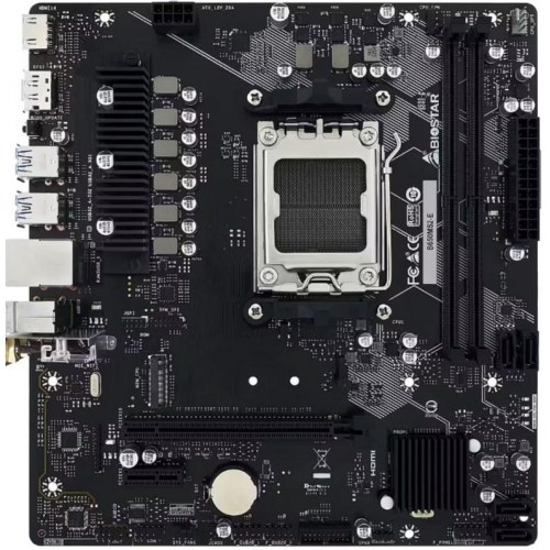 Biostar B650MS2-E bundkort - AMD B650, mATX, AM5, Wi‑Fi