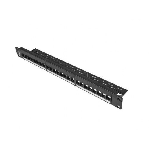 Lanberg PPKS-1024-B patchpanel 1U - 24 porte RJ‑45, rackmontering