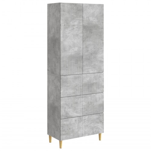 Skab Sæt 2 stk 66 x 34,5 x 90 cm Konstrueret træ