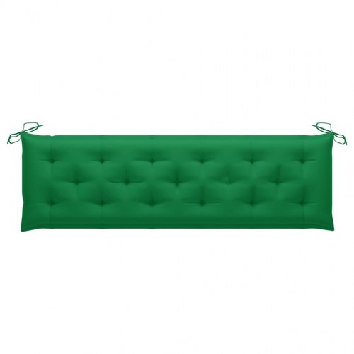 Hynde til havebænk 180x50x7 cm oxfordstof grøn (OUTLET A+)