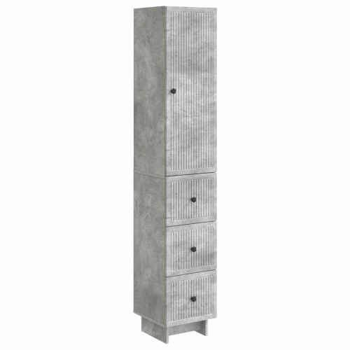 Skab Sæt 2 stk 33 x 34,5 x 90 cm Konstrueret træ