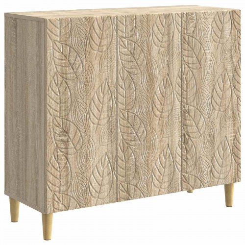 Sidebord Sonoma-eg 89 x 34,5 x 80 cm Konstrueret træ