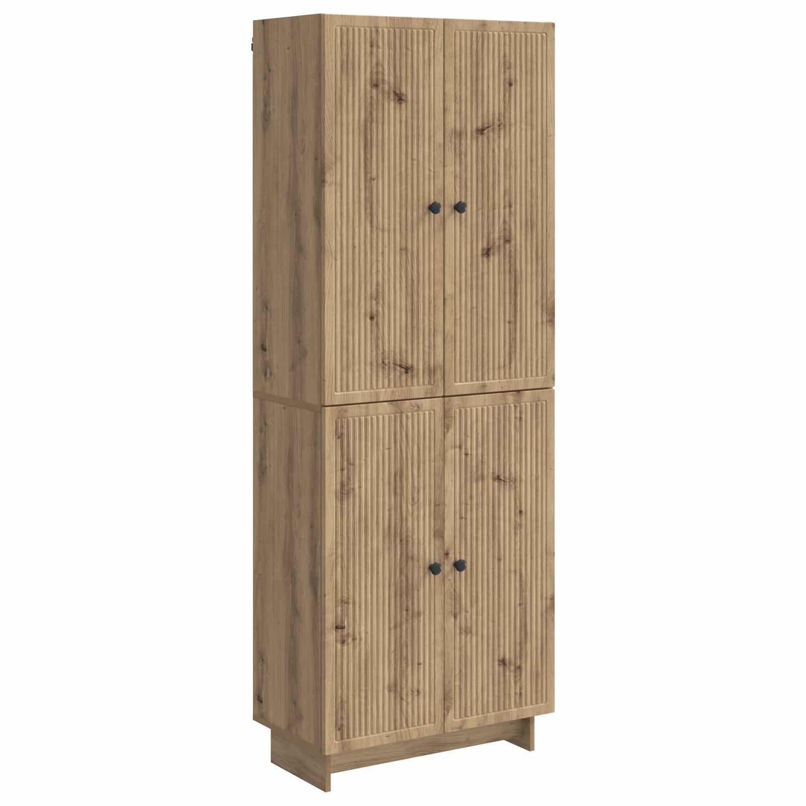 Skab Sæt 2 stk Artisan-eg 66 x 34,5 x 90 cm Konstrueret træ