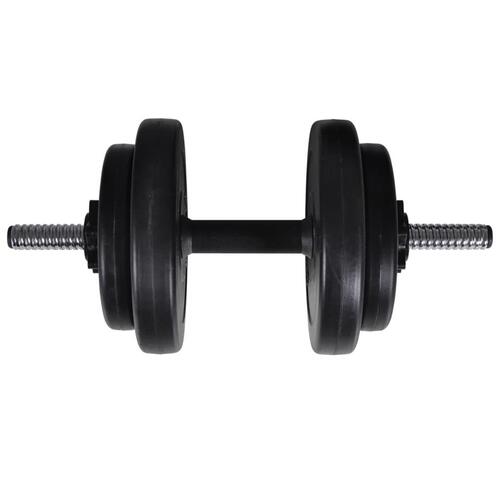 Vægtstang- og squat-stativ med vægtstangs- og håndvægtesæt 60,5 kg