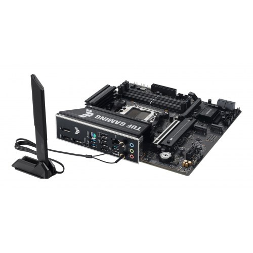 ASUS TUF Gaming B850M‑E WiFi bundkort - AMD B850, Socket AM5, mATX