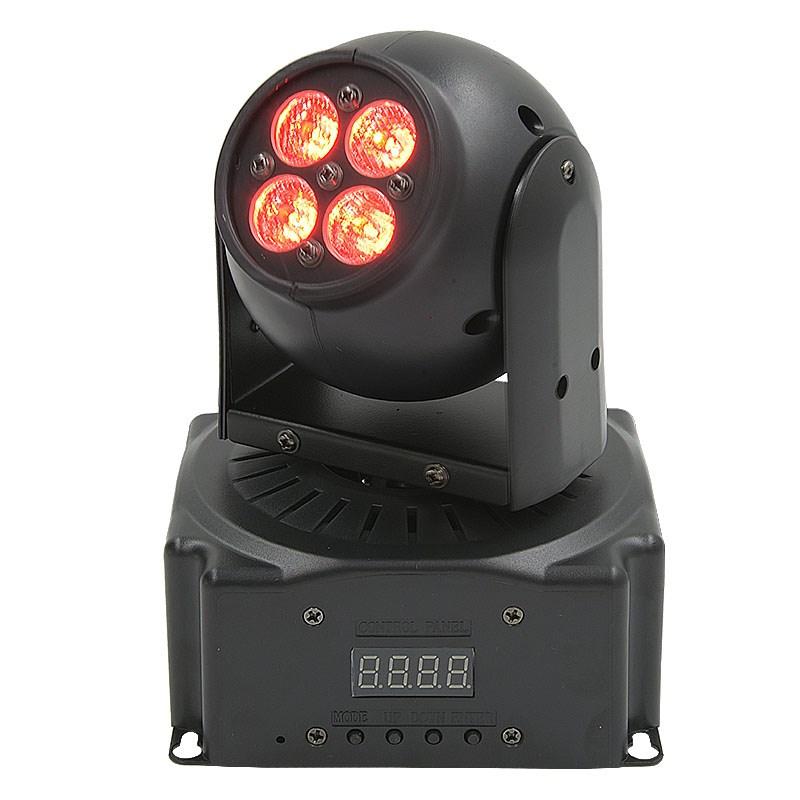 LED moving head - NN 408 Mini Wash lys til scene og fest