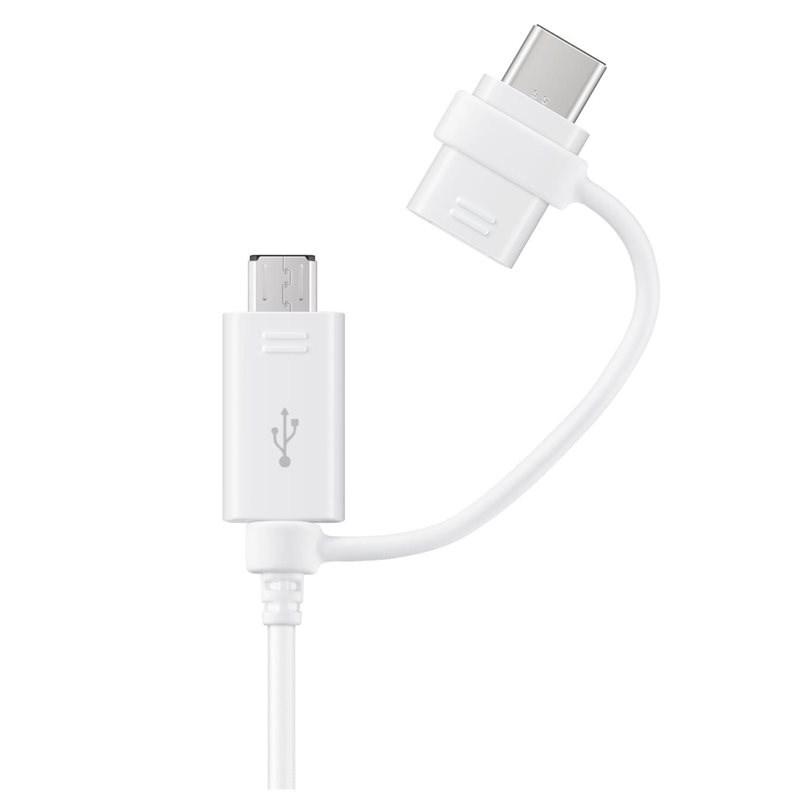 Samsung EP-DG930 USB-kabel 1,5 m - USB-A til USB-C/Micro-USB - Hvid