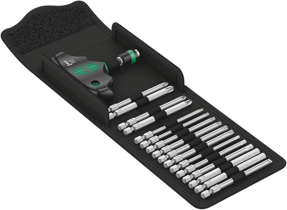 Skruetrækkersæt multi-bit Wera Kraftform Kompakt 400