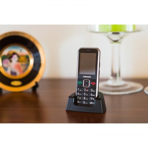 Maxcom MM730 2,2" trykknaptelefon - Sort senior mobil