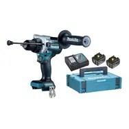 Makita DHP492RTJ 18V slagboremaskine/skruemaskine - 2x5,0 Ah