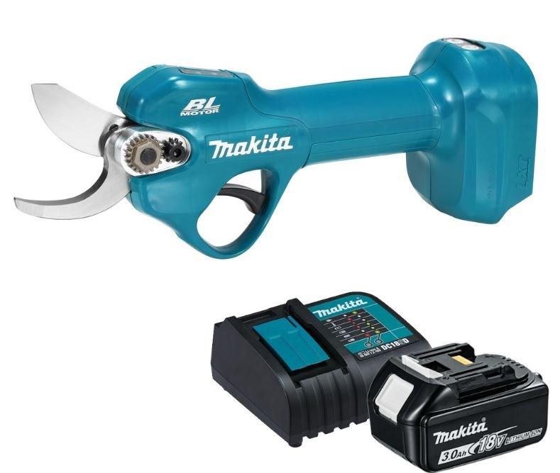 Makita DUP181SF 18V beskærersaks - inkl. 1×3,0 Ah batteri