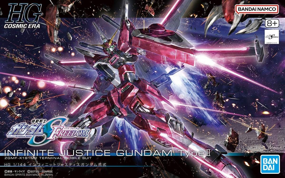 GUNPLA HGCE 1/144 Infinite Justice Gundam Type II - modelkit figur