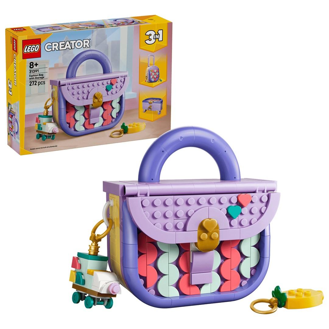 LEGO Creator 3-i-1 31391 - Art Fashion Taske med opbevaring (272 dele) billede