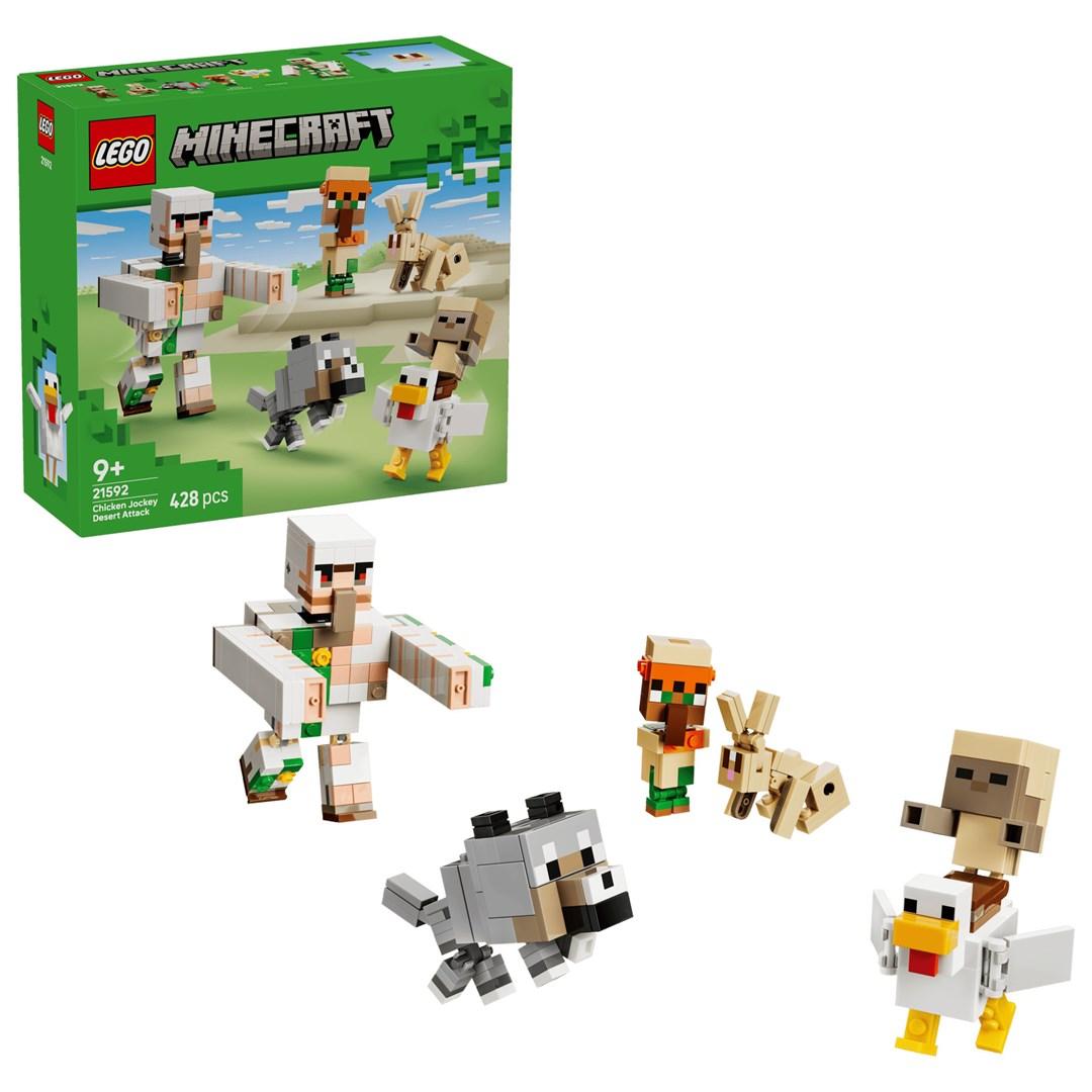 LEGO Minecraft 21592 - Kyllingerytter: Ørkenangreb billede