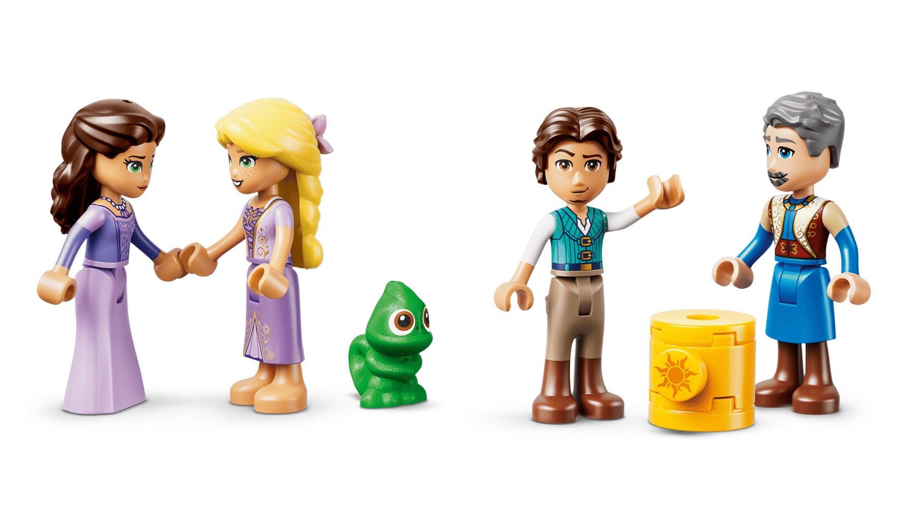 LEGO Disney 43297 Rapunzels slot - byggesæt til børn 6+ billede